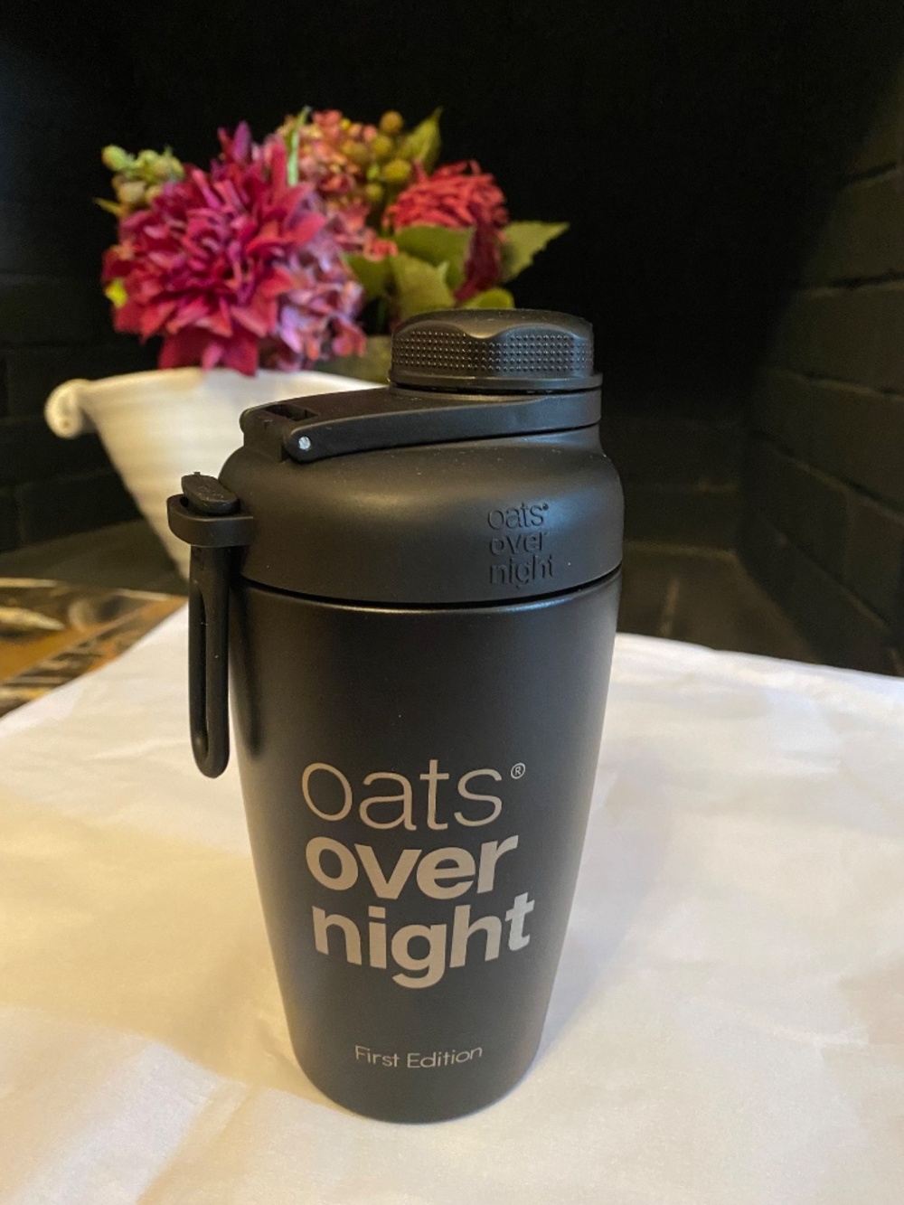 OVER NIGHT OATS SHAKER BLENDER CUP STAINLESS STEEL 1ST EDITION - Picture 3 of 8